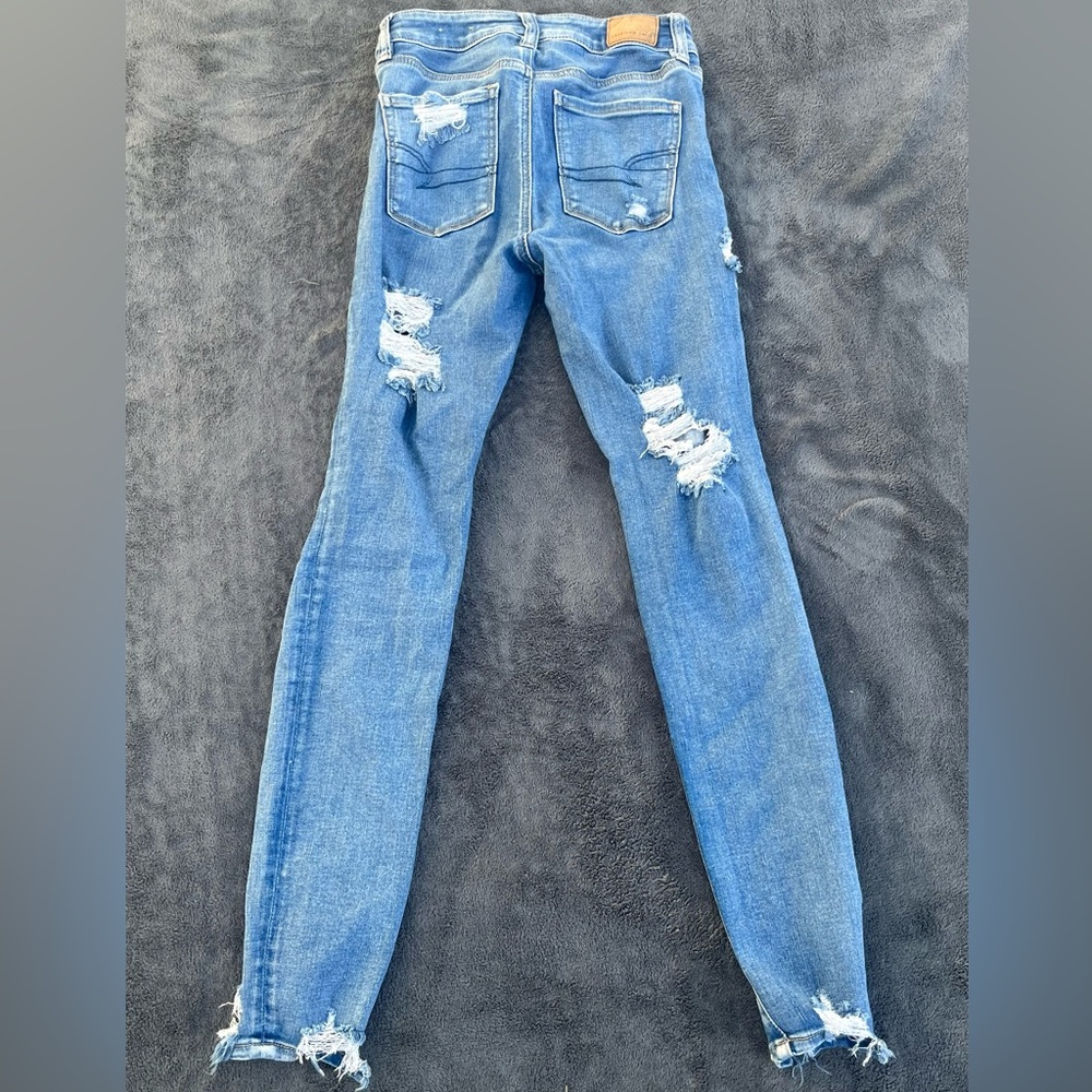 American Eagle | Skinny Blue Jeans | 0